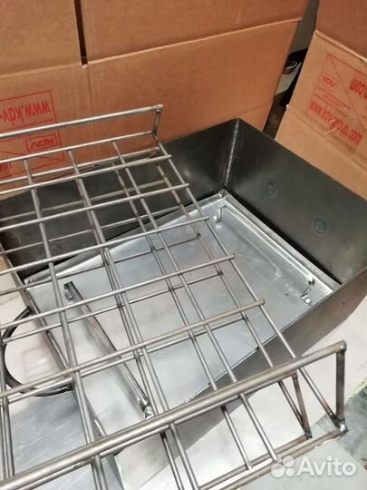 Коптилка для горячего копчения