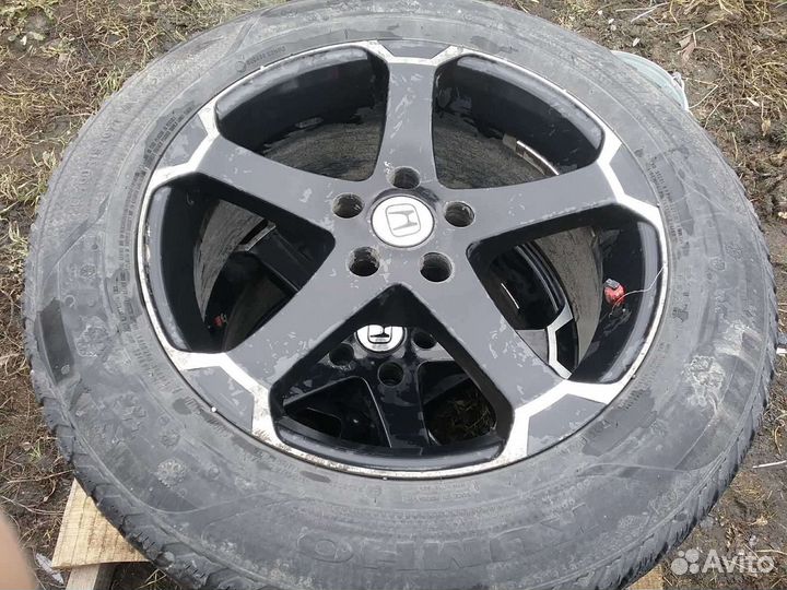 Литые диски r18 5x114 3 с резиной бу