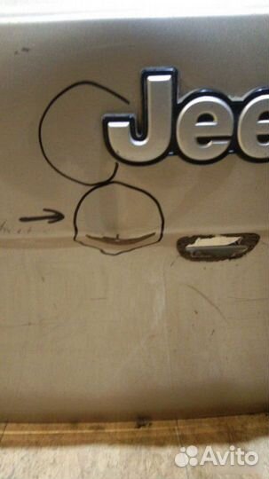 Крышка багажника Jeep Grand Cherokee