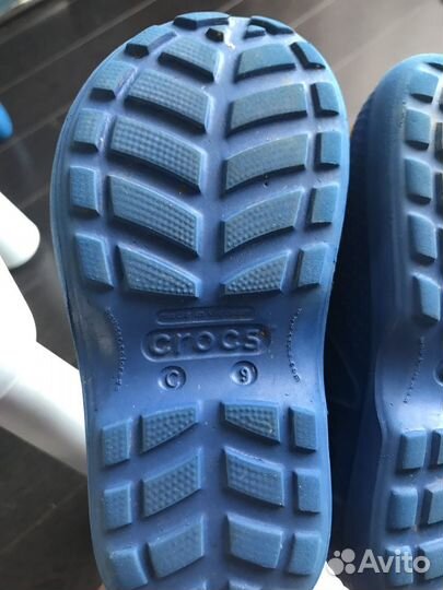 Резиновые сапожки Crocs C9