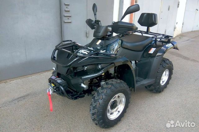 Квадроцикл linhai-yamaha D 300 Черный