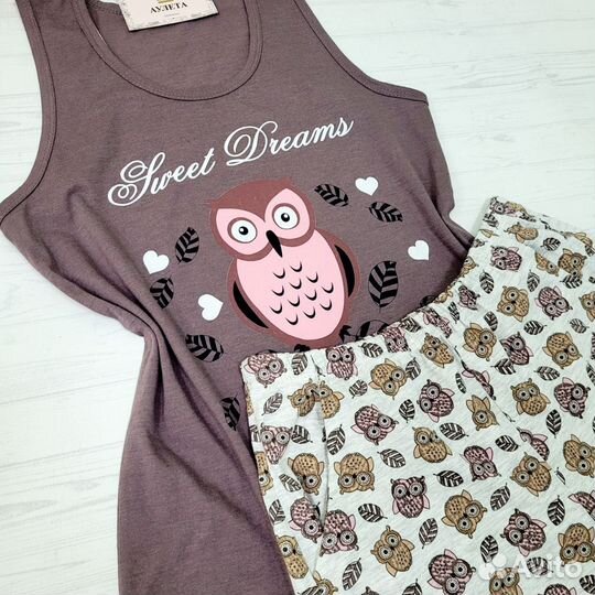 Пижама домашний костюм 44 новая