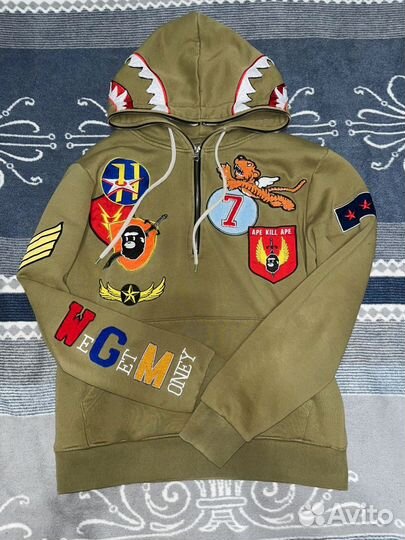 Bape x Hudson,zip hoodie