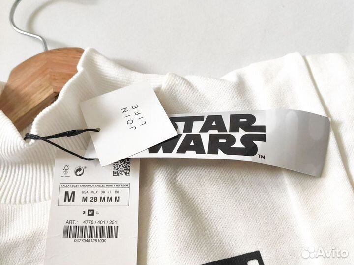 Свитшот Zara M Star Wars новый