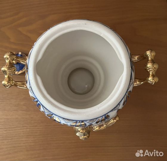 Самовар декоративный Гжель