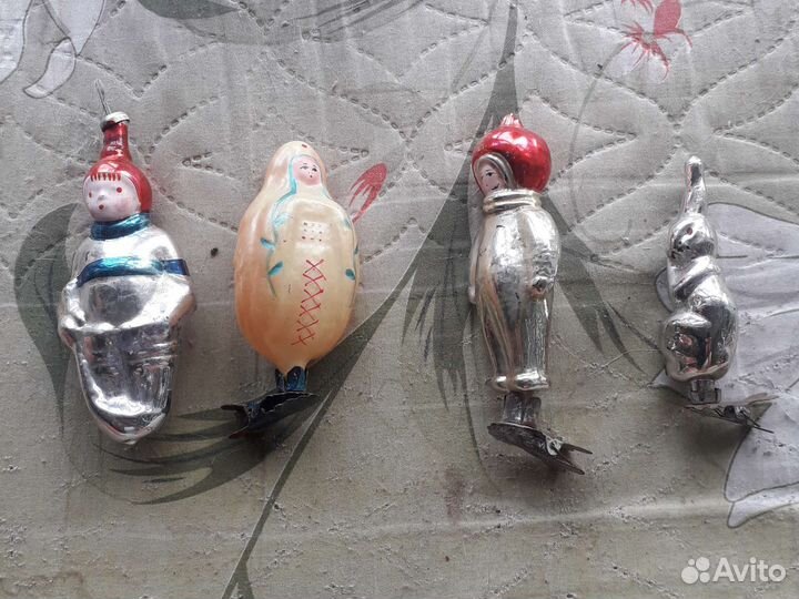 Ёлочные игрушки СССР