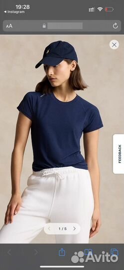 Polo ralph lauren оригинал S женское поло