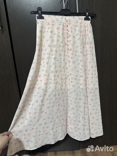 Летняя длинная юбка