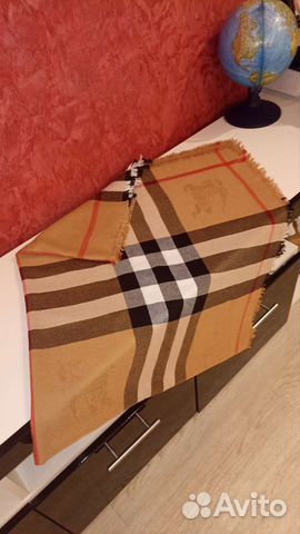 Палантин, шарф барбери