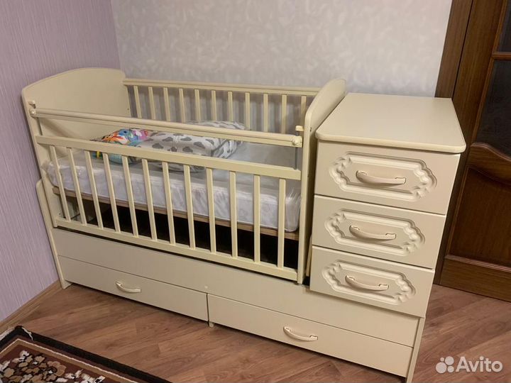 Детская кроватка 3 в 1