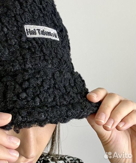 Шапка панама зимняя женская