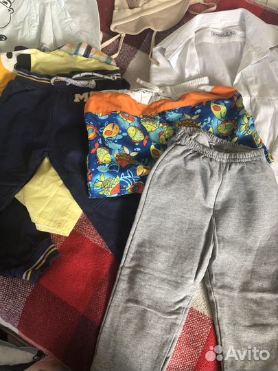 Летняя одежда пакетом на мальчика 92 98