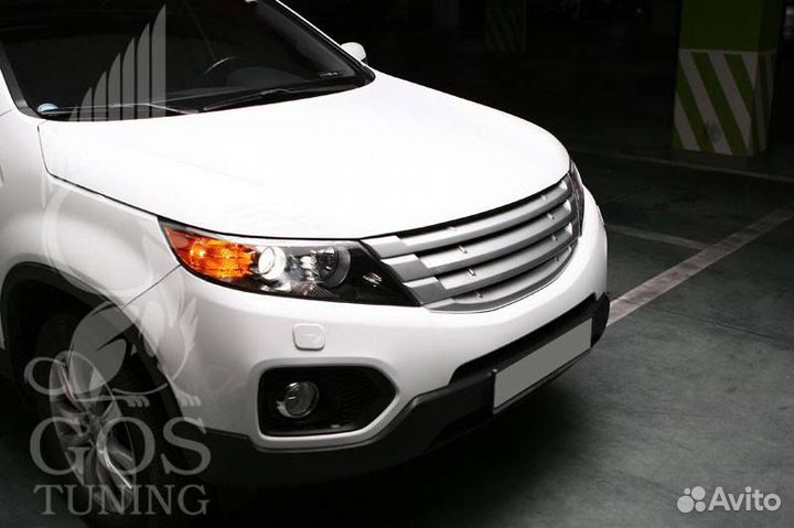 Тюнинг решетка радиатора FB на Kia Sorento R