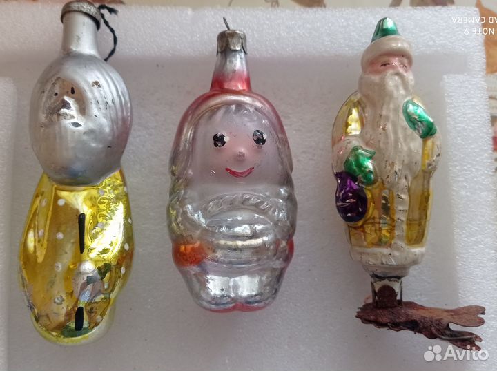 Елочные игрушки СССР