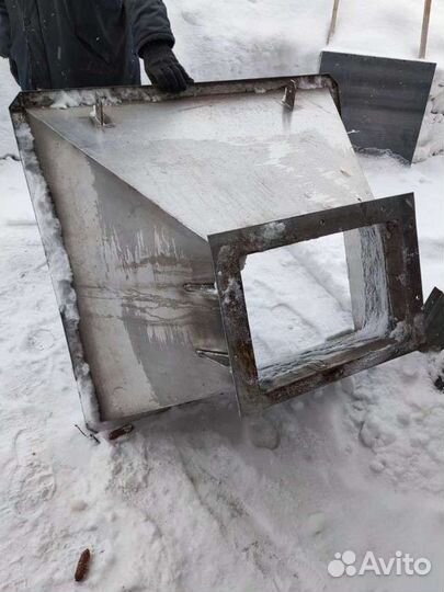 Вытяжной зонт, нержавейка