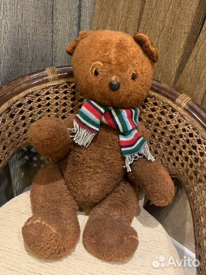 Игрушка СССР медведь