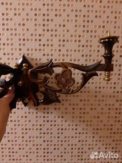 Подсвечник настенный