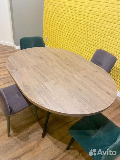 Стол круглый раздвижной