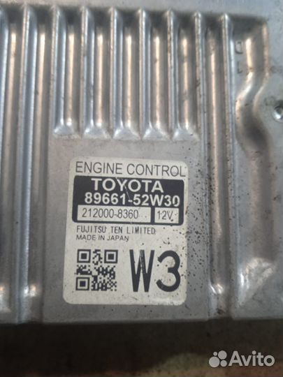 Эбу Toyota Succeed 1nz-fe