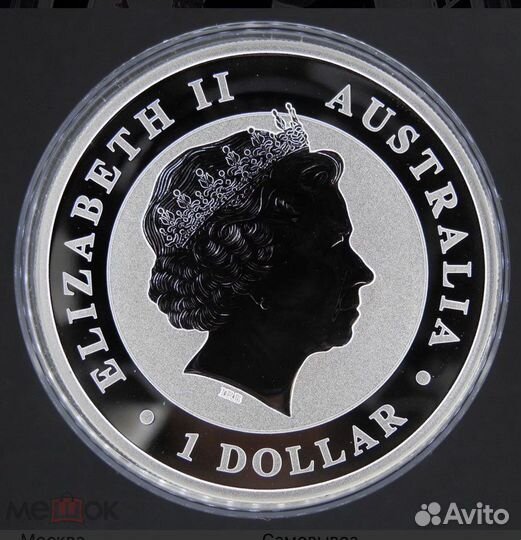1 доллар Австралия 2013 серебро