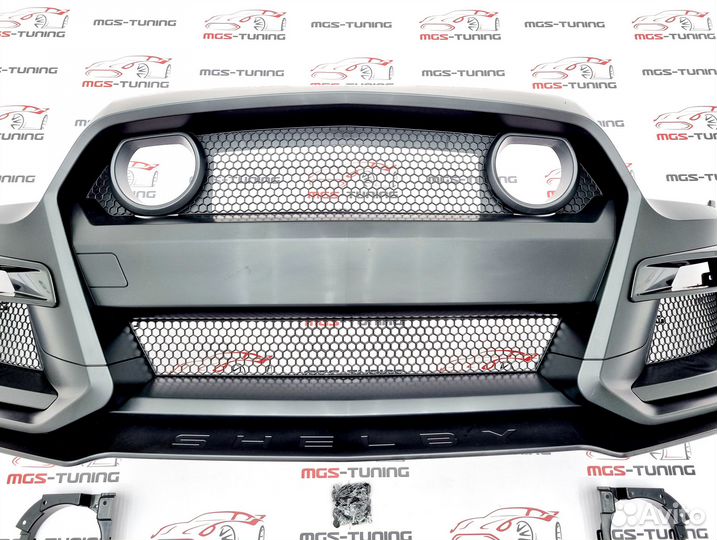 Передний бампер Ford Mustang 2009-2014 стиль GT500