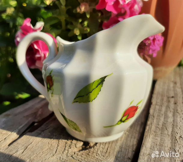 Сливочник фарфор Вербилки