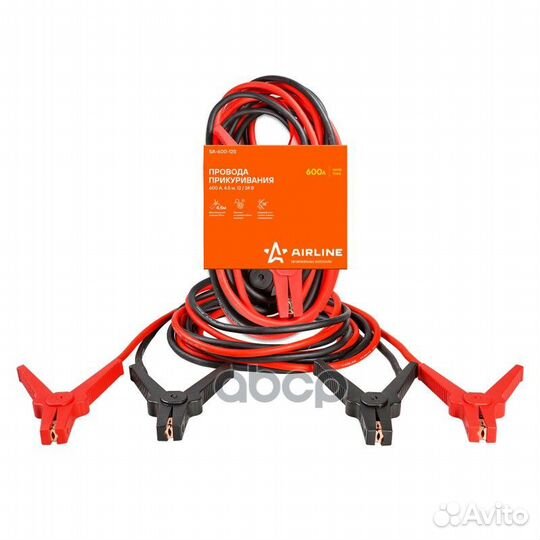Провода прикуривания 600А (4,5м, 12/24В) (серия