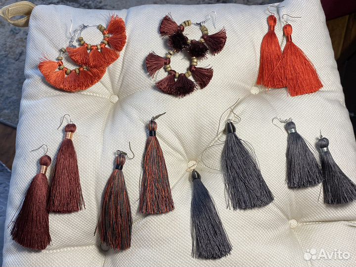 Серьги ручной работы