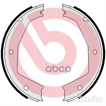 Колодки тормозные S24550 S24550 Brembo