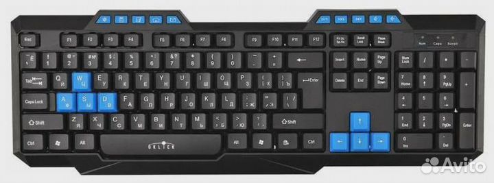 Клавиатура Oklick 750G frost WAR