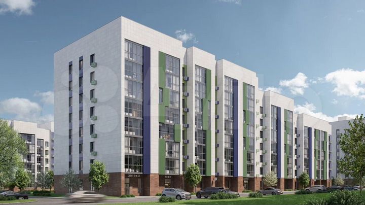 1-к. квартира, 34,9 м², 2/8 эт.