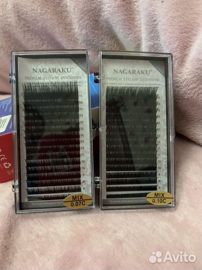 Ресницы nagaraku mix
