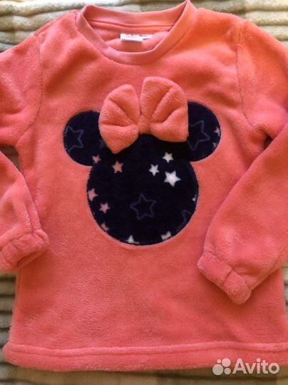 Теплый костюм на девочку.Disney.Микки маус