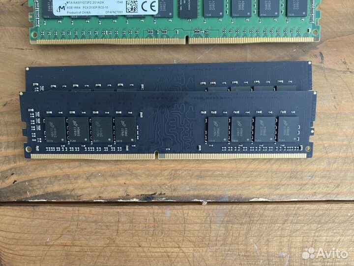 Оперативаная память DDR4 8 и 16 Гб, DDR3 DDR2