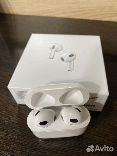 Беспроводные наушники apple airpods 3