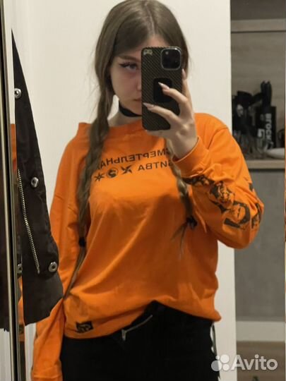 Волчок лонгслив смертельная битва Volchok