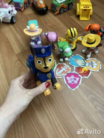 Игрушки щенячий патруль