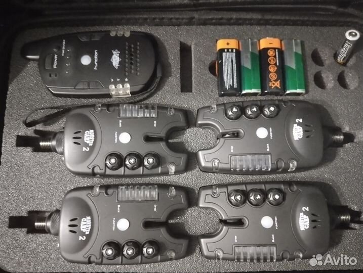 Сигнализаторы поклевки 4+1 Monster carp 2 (Black)