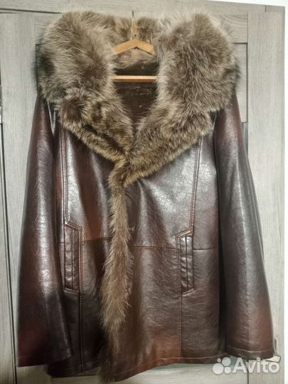 Дубленка натуральная мужская