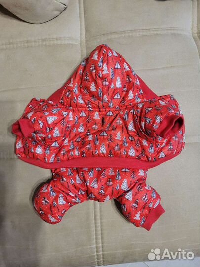 Комбинезон теплый для собак мелкой породы