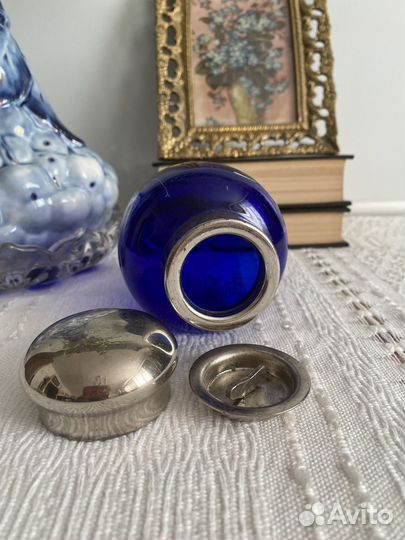 Чайница Кобальт Винтаж СССР