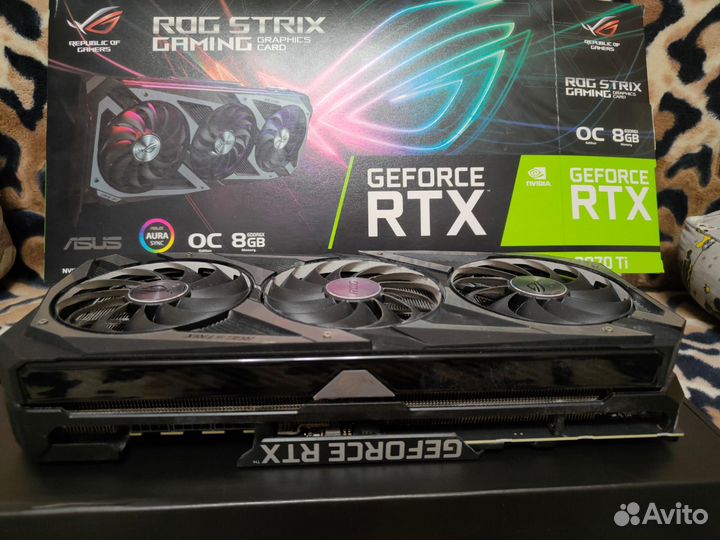 Asus rog strix geforce rtx3070Ti 8GB