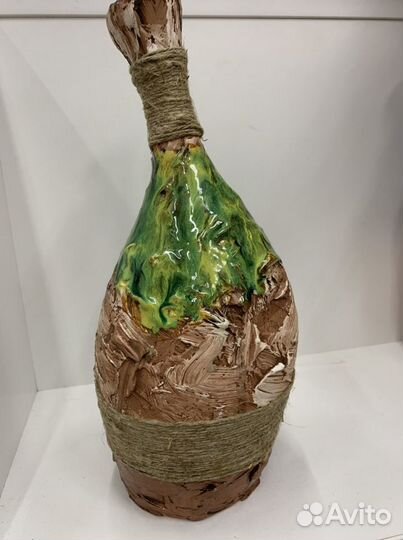 Бутыль декоративная