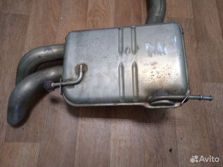 Глушитель (задняя часть, банка) Mercedes-Benz