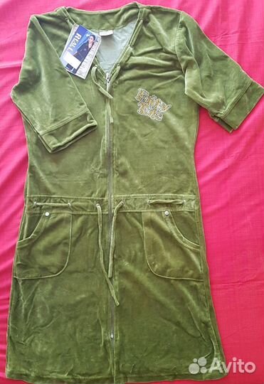 Халат велюровый S