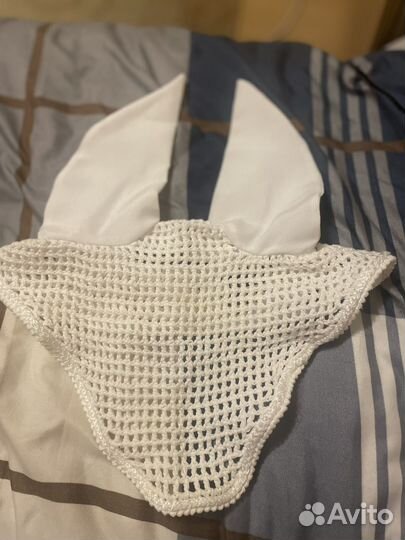 Ушки для лошади белые