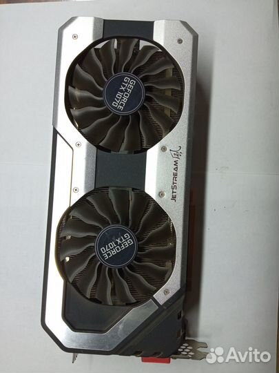 Видеокарта GeForce GTX 1070 Super Jetstream 8 GB