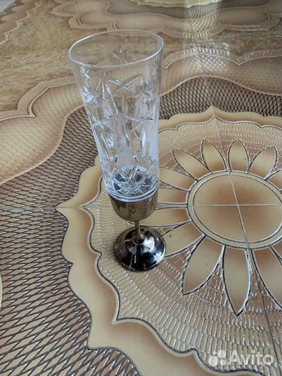 Хрустальный свето музыкальный бокал