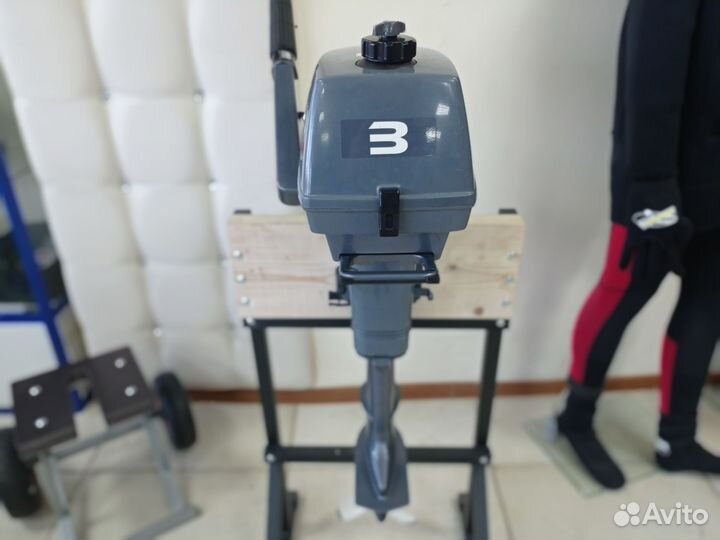 Лодочный мотор Yamaha (Ямаха) 3 л.с. Б/У