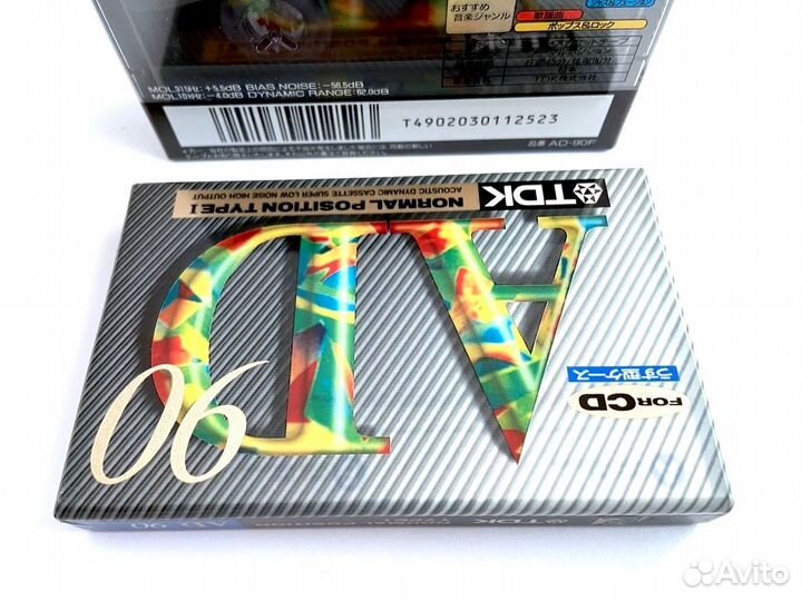 Аудиокассеты кассеты TDK AD 90 - 1994 г